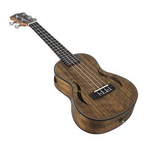<span class=keywords><strong>Ukelele</strong></span> Acústico de Concierto de 24 Pulgadas, Madera de Nogal, Cuerdas de Nailon, Clavijas de Afinación Tipo Cerrado, con Estuche, Capo y Paño de Limpieza - Product Image 1