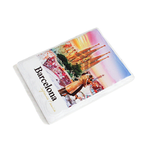 Imán de Refrigerador 3D de Cerámica con Diseño Arquitectónico de la Sagrada Familia de <span class=keywords><strong>Barcelona</strong></span> Pintado a Mano, Recuerdo Turístico - Product Image 5