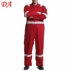 Combinaisons de travail de sauvetage de sécurité rouges de grande taille et de grande taille pour hommes - Product Image 4