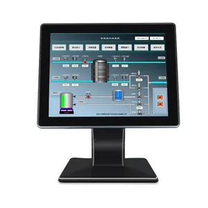 Pantalla táctil de 17 pulgadas, 1280x1024, 4:3, ODM, OEM, 1000nits, alto brillo, resistente al agua y a prueba de golpes, monitor industrial