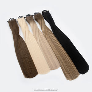 כפול צבוע גס שיער אדם רוסי פרפר גאון wft עם חור באמצע xo חור באמצע xo חור - Product Image 5