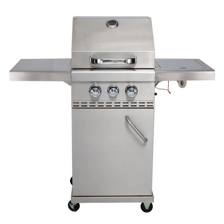 Popular hot selling best price Cart Style Liquid Propane Stainless Steel Gas Grill