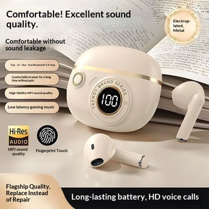 Écouteurs sans fil Bluetooth intra-auriculaires, son HiFi, musique sportive, réduction du bruit, longue durée de vie de la batterie, casque élégant pour la diffusion en direct - Product Image 3