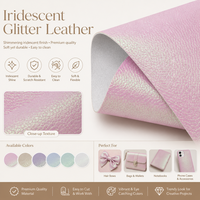 Feuilles de tissu PU extensible imperméable multicolores brillantes 0,85-0,95 mm, simili cuir synthétique à paillettes épaisses pour chaussures et sacs