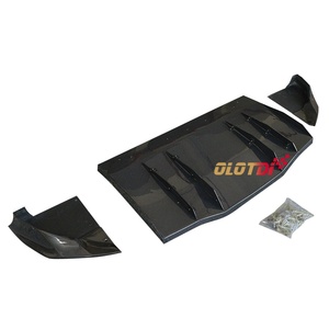 Carbon Fiber VRS Style Rear Bumper Lip <b>Splitter</b> Spoiler Canards Trims for TOYOTA 2022+ BRZ GR86 ZN8 Auto Tuning - Product Image 4