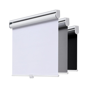 Không Dây Màu Trắng Con Lăn Màu Phòng Thẫm Màu Cửa Sổ Rèm UV Bảo Vệ Mùa Xuân Hệ Thống Màn Rèm Cửa Ngày Và Đêm Rèm - Product Image 1