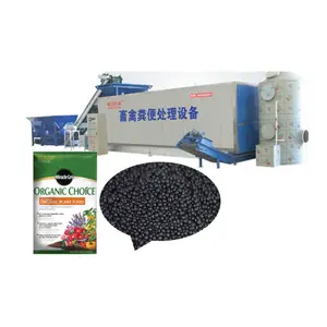 Livestock and Poultry Rabbit Chicken Pig Cow Animal Manure Wates Treatment Solution Organic Fertilizer Production Line for Farms