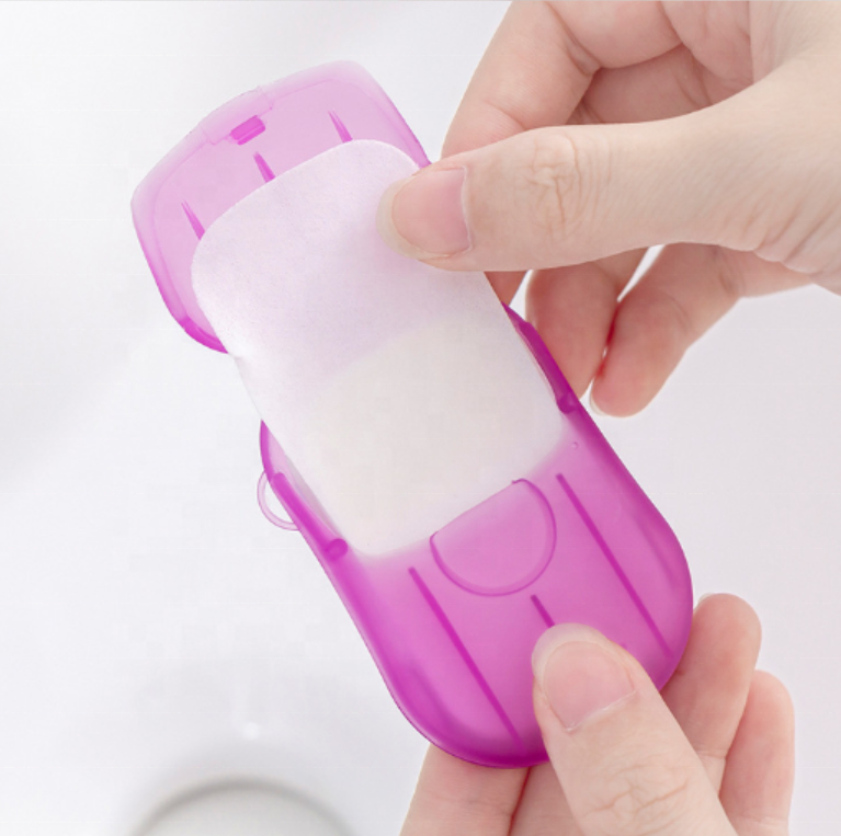 Бумажные листы для мыла, портативные одноразовые дорожные ароматизированные кусочки для ванны, листы для пены, бумажное мыло для стирки рук