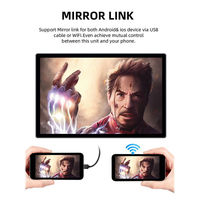 Autoradio Android 12 13,3 pouces 360 degrés 2 Din 8+256G Lecteur Android Autoradio Carplay DSP 2K Écran Android pour voiture