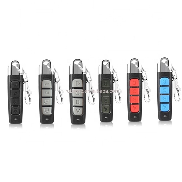 RUIZEINC 433MHZ 433.92mhz 4 Channel Garage Gate Door Opener Remote Control Duplicator Clone Learning Rolling Code Car Key China
