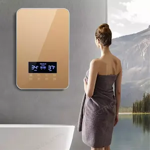 Personalización Calentador de agua instantáneo de 110 voltios Control manual Calentador de agua caliente instantáneo para toda la casa 5500W