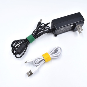 Fascia per cavi in Nylon eco-compatibile su misura con anello a gancio regolabile doppio lato su entrambi i lati per varie applicazioni - Product Image 3