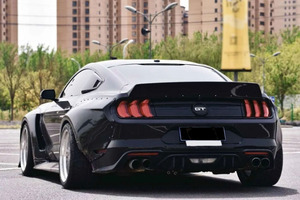 Kit de Carrocería de Alta Calidad en Oferta para <span class=keywords><strong>Mustang</strong></span> 18-23, Estilo Clinched, Lip Delantero, Difusor Trasero, Faldones Laterales, Cejas de Rueda, Instalación con Tornillos - Product Image 6