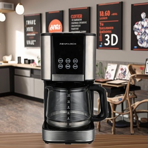Machine à café semi-automatique à filtre, 900W, 15 <span class=keywords><strong>tasses</strong></span>, grande capacité, classe A en matière d'efficacité énergétique, cafetière intelligente, vente chaude - Product Image 3