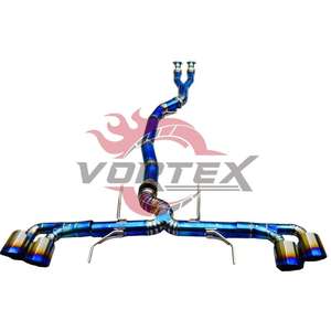 Échappement Catback Valvetronic en Titane de Grade 5 Haute Performance Vortex - Collecteur en Y Avant pour Nissan GTR R35 - Product Image 1