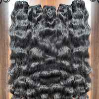 Ventes en gros de mèches de cheveux humains vierges cambodgiens de qualité Remy 12A, vague afro grossière, en vrac, 12-40 pouces, double trame à la machine