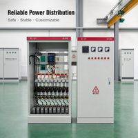 Armoire de distribution triphasée basse tension en acier GGD GCS 380V IP65 200A pour l'alimentation électrique des gares ferroviaires et des aéroports