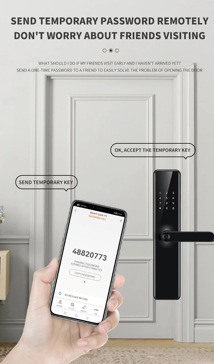 Khoá cửa thông minh cao cấp MOZLEX G63 Khoá thông minh MOZLEX A2PLUS