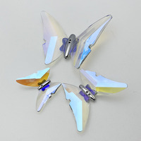 Pendentif en cristal AB en forme de papillon pour lustre MH-12926