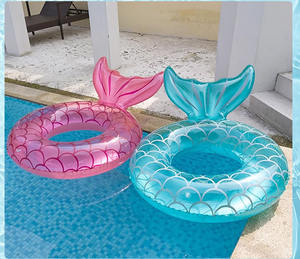 Sirène <span class=keywords><strong>piscine</strong></span> flottant fête d'été sirène anneaux de natation gonflables <span class=keywords><strong>piscine</strong></span> flotteur anneau d'eau - Product Image 3