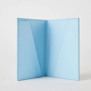 Luxury Vegan Leather Simple Holder Travel Set Bag Customizable Passport Cover Personalized <b>Wallets</b> - Product Image 1