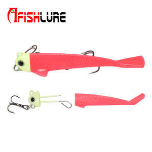 <span class=keywords><strong>Leurre</strong></span> de pêche en forme de poisson en TPE pour le marché coréen, 8g, 10g, 12g, tête de jig en plomb, <span class=keywords><strong>leurre</strong></span> souple en TPE luminescent, <span class=keywords><strong>leurre</strong></span> souple, leurres nageurs - Product Image 4
