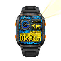 Nouvelle montre intelligente KT79 2024, écran tactile plein écran de 1,96 pouce, BT5.3, 430 mAh, étanche, boussole numérique, montre intelligente Kt79