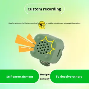 Nuovo Gioco Elettronico a Forma di Rana con Luce LED e Suono per Alleviare lo Stress, Portachiavi in Plastica Stile Rana Sonora - Product Image 3