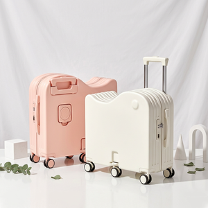 ALL PASS Nuovo Design <span class=keywords><strong>Valigia</strong></span> per Bambini 22 Pollici con Funzione Cavalcabile, Grande Capacità e Portabicchieri - Product Image 1