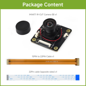 กล้องเวฟแชร์ IMX477 IR-CUT 12.3MP (B) ใช้ได้กับบอร์ดราสเบอร์รี่ปี่/เจ็ตสัน/ RDK ซีรีส์ K443 - Product Image 4