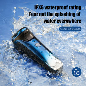 <span class=keywords><strong>Afeitadora</strong></span> eléctrica impermeable IPX6 con hoja flotante inalámbrica al por mayor recortadora de barba recargable en seco/húmedo <span class=keywords><strong>para</strong></span> <span class=keywords><strong>hombres</strong></span> - Product Image 3