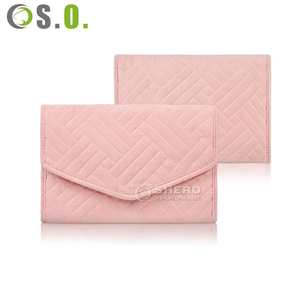 Bolsa de Joyería Portátil Personalizada, Mini, con Cierre a Presión, Gran Capacidad de Almacenamiento, Apta para Todas las Joyas, Precio Bajo de Fábrica, Duradera, para Viajes y Uso Doméstico - Product Image 4