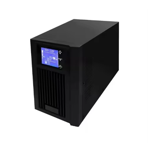 Một pha 3KVA 2400W trực tuyến <span class=keywords><strong>UPS</strong></span> không Thời gian chuyển hiệu quả cao được xây dựng trong axit chì tháp <span class=keywords><strong>LCD</strong></span> cho máy tính - Product Image 3