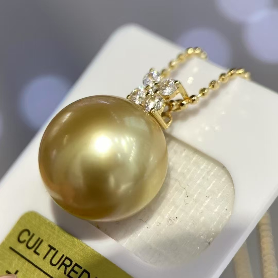 real pearl jewelry 18k gold