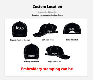 Logo personnalisé Offre Spéciale taille réglable 6 panneau coton chapeau extérieur hommes femmes Sport Baseball chapeau - Product Image 5