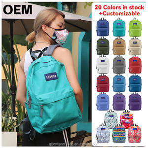 Sac à dos d'école pour étudiants, sac à dos de sport pour ordinateur portable, sac à dos classique imperméable et léger pour femmes et hommes, fabriqué en usine BSCI - Product Image 3