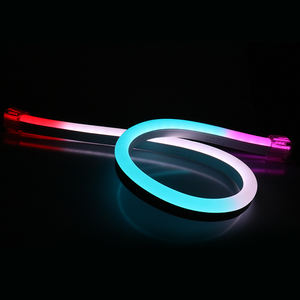 Venta al por mayor mejor precio 15x26mm tira suave LED neón Flex luces 24V <span class=keywords><strong>Pixel</strong></span> RGB 5050 iluminación exterior tira de luz Led cuerda inteligente IP68 - Product Image 4