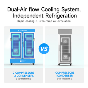 Distributeur automatique de fleurs ZhiGou de type réfrigérateur, gestion à distance basée sur le cloud, grande capacité - Product Image 4