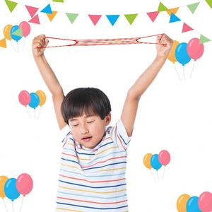 อุปกรณ์ออกกำลังกายเสริมสร้างความแข็งแรงของแขน TPR ของเล่นยางยืดแบบดึงสีสันสดใส - Product Image 4