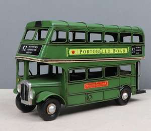 Modèle de bus touristique Original Double Decker rouge classique de londres, puzzle cognitif pour l'éducation précoce des enfants - Product Image 6