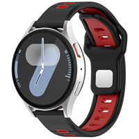 Gligle 20/22MM Gelang Olahraga Silikon untuk Garmin Forerunner 165/168/158/55/245/645/265/255 Tali Jam Tangan Musik