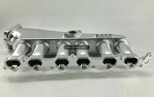 Collettore di Aspirazione in Alluminio Billet 2JZ GTE 90mm con Kit Rail Carburante e Corpo Farfallato per <span class=keywords><strong>Toyota</strong></span> <span class=keywords><strong>Supra</strong></span> MK4 1993-2002 (BK-3122SSET) - Product Image 6