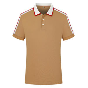 Polo de algodón 100% de alta calidad para hombre, camisa de verano de manga corta con solapa personalizada 5A, ropa de trabajo con estampado de bordado antibacteriano - Product Image 4