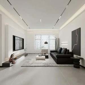 Meuble TV mural moderne personnalisé en bois 2025 pour salon - Product Image 5