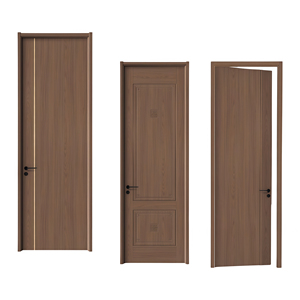פנים עמיד למים דלת <span class=keywords><strong>wpc</strong></span> דלת עור עיצוב flush מרוכבים עבור וילה חדר אמבטיה עשוי עם חומרי זכוכית דיקט mdf - Product Image 5