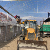 Landwirtschaftlicher und Bau-Baggerlader 4x4 Kompakt-Traktor-Baggerlader zum Verkauf