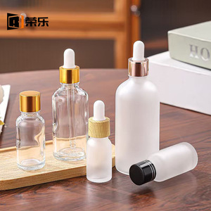 Spot 5-120ml Transparent Frosted Essential Oil <b>Bottle</b> <b>10ml</b> Frosted Dropper Essential Oil <b>Bottle</b> 30ml Glass Dropper <b>Bottle</b> - Product Image 2