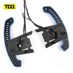 Palettes de changement de vitesse magnétiques en fibre de carbone TDD LED pour VW Volkswagen Golf MK7 MK7.5 Golf R Scirocco - Product Image 2