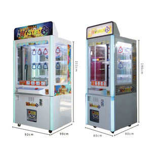 <span class=keywords><strong>Jeu</strong></span> d'arcade géant avec pousse-clés porte-bonheur, <span class=keywords><strong>jeu</strong></span> d'arcade à monnayeur à 15 trous pour la remise de prix, avec récepteur de tickets pour centre commercial - Product Image 5