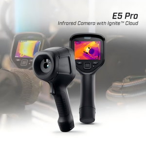 Caméra thermique infrarouge robuste E8 PRO 160x120 WiFi Cloud avec écran tactile pour bâtiment, CVC, automobile, électrique, mécanique - Product Image 4